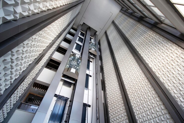 elevator shafts