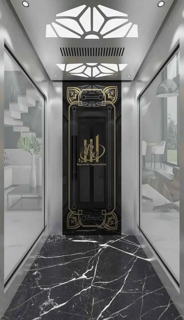 modern lift cabin design for a home